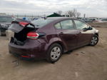 2017 Kia Forte Lx Purple vin: 3KPFK4A75HE130592