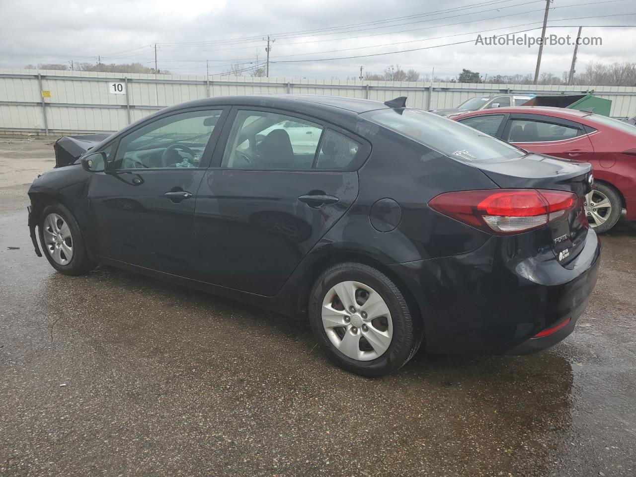 2017 Kia Forte Lx Black vin: 3KPFK4A75HE146632