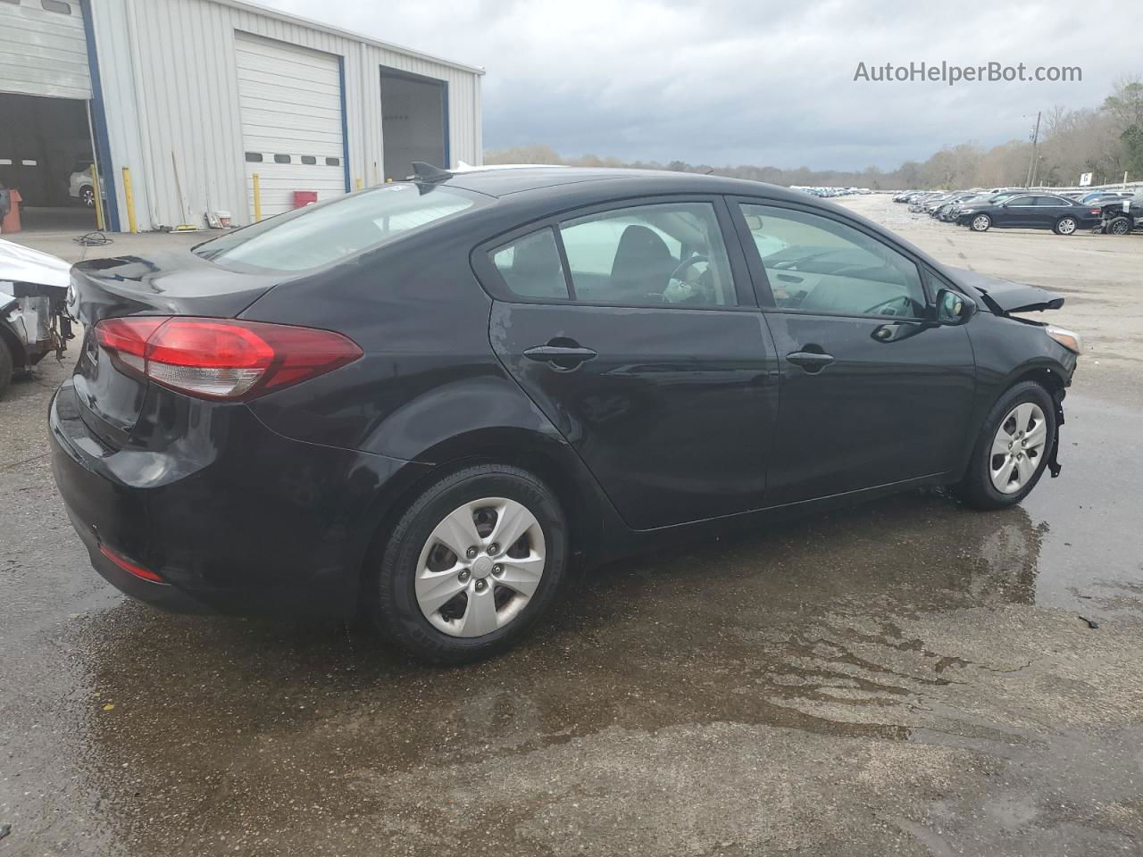 2017 Kia Forte Lx Black vin: 3KPFK4A75HE146632