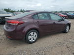 2017 Kia Forte Lx Maroon vin: 3KPFK4A75HE147022