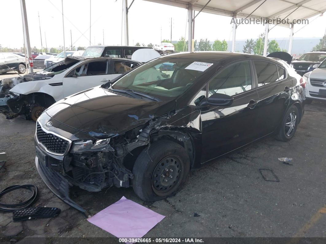 2018 Kia Forte Lx Black vin: 3KPFK4A75JE177269