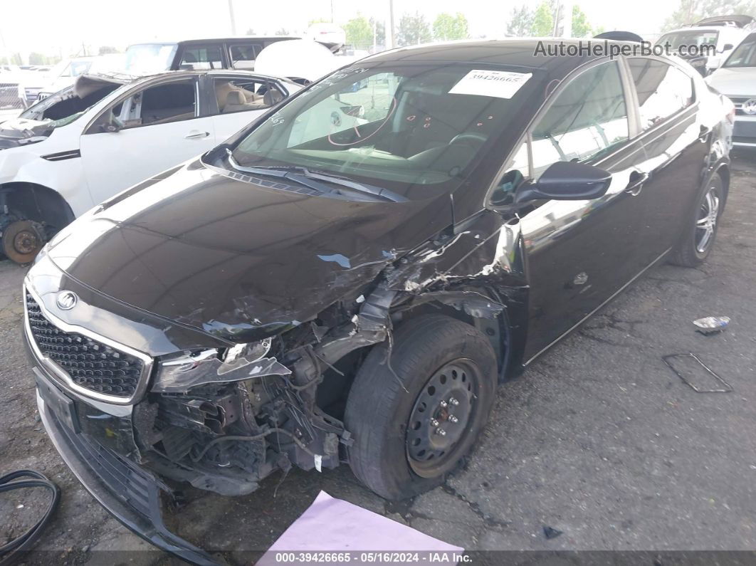 2018 Kia Forte Lx Black vin: 3KPFK4A75JE177269