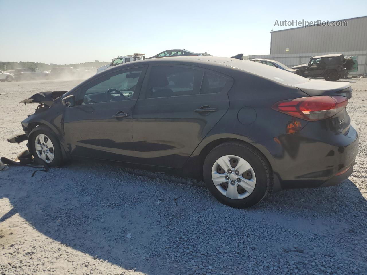 2017 Kia Forte Lx Black vin: 3KPFK4A76HE030422