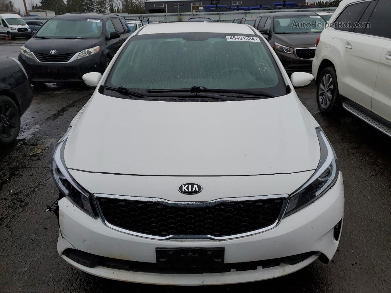 2017 Kia Forte Lx Белый vin: 3KPFK4A76HE038214