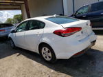 2017 Kia Forte Lx White vin: 3KPFK4A76HE039055