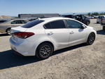 2017 Kia Forte Lx White vin: 3KPFK4A76HE040271