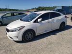 2017 Kia Forte Lx White vin: 3KPFK4A76HE040271