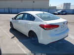 2017 Kia Forte Lx White vin: 3KPFK4A76HE044031