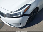 2017 Kia Forte Lx White vin: 3KPFK4A76HE044031