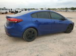 2017 Kia Forte Lx Синий vin: 3KPFK4A76HE072816