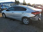 2017 Kia Forte Lx Silver vin: 3KPFK4A76HE095481