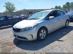 2017 Kia Forte Lx Silver vin: 3KPFK4A76HE101358