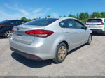 2017 Kia Forte Lx Silver vin: 3KPFK4A76HE101358