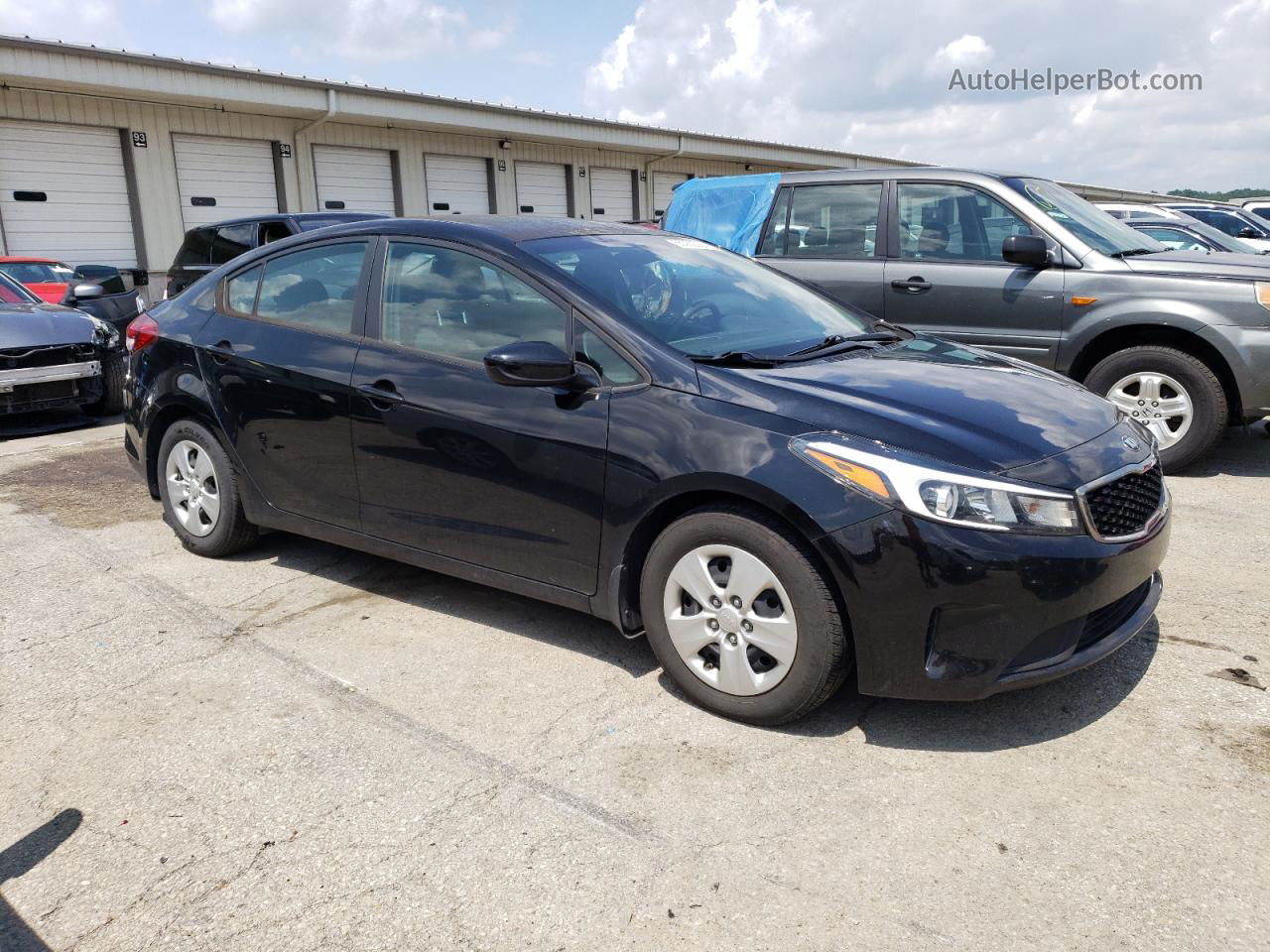 2017 Kia Forte Lx Black vin: 3KPFK4A76HE139138