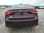 2018 Kia Forte Lx Burgundy vin: 3KPFK4A76JE179399