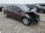 2018 Kia Forte Lx Burgundy vin: 3KPFK4A76JE179399