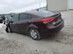 2018 Kia Forte Lx Бордовый vin: 3KPFK4A76JE179399