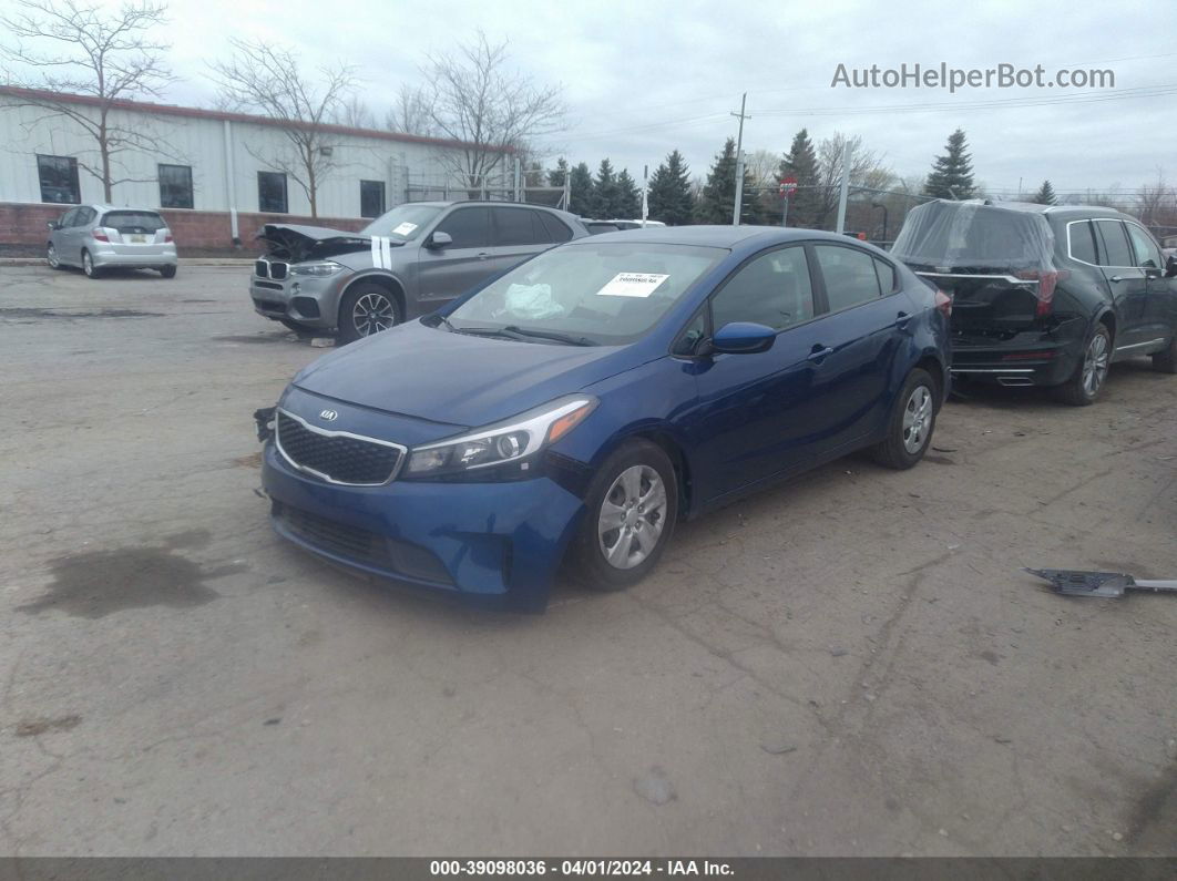 2018 Kia Forte Lx Blue vin: 3KPFK4A76JE182352