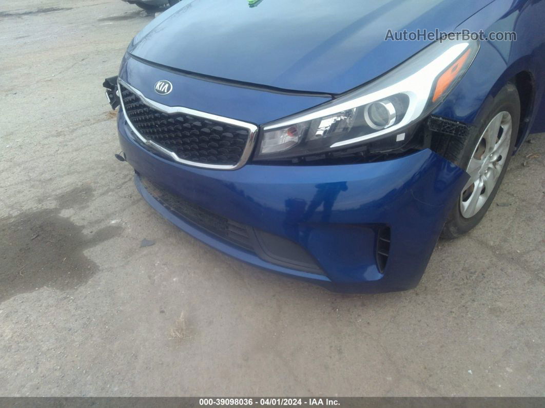 2018 Kia Forte Lx Blue vin: 3KPFK4A76JE182352