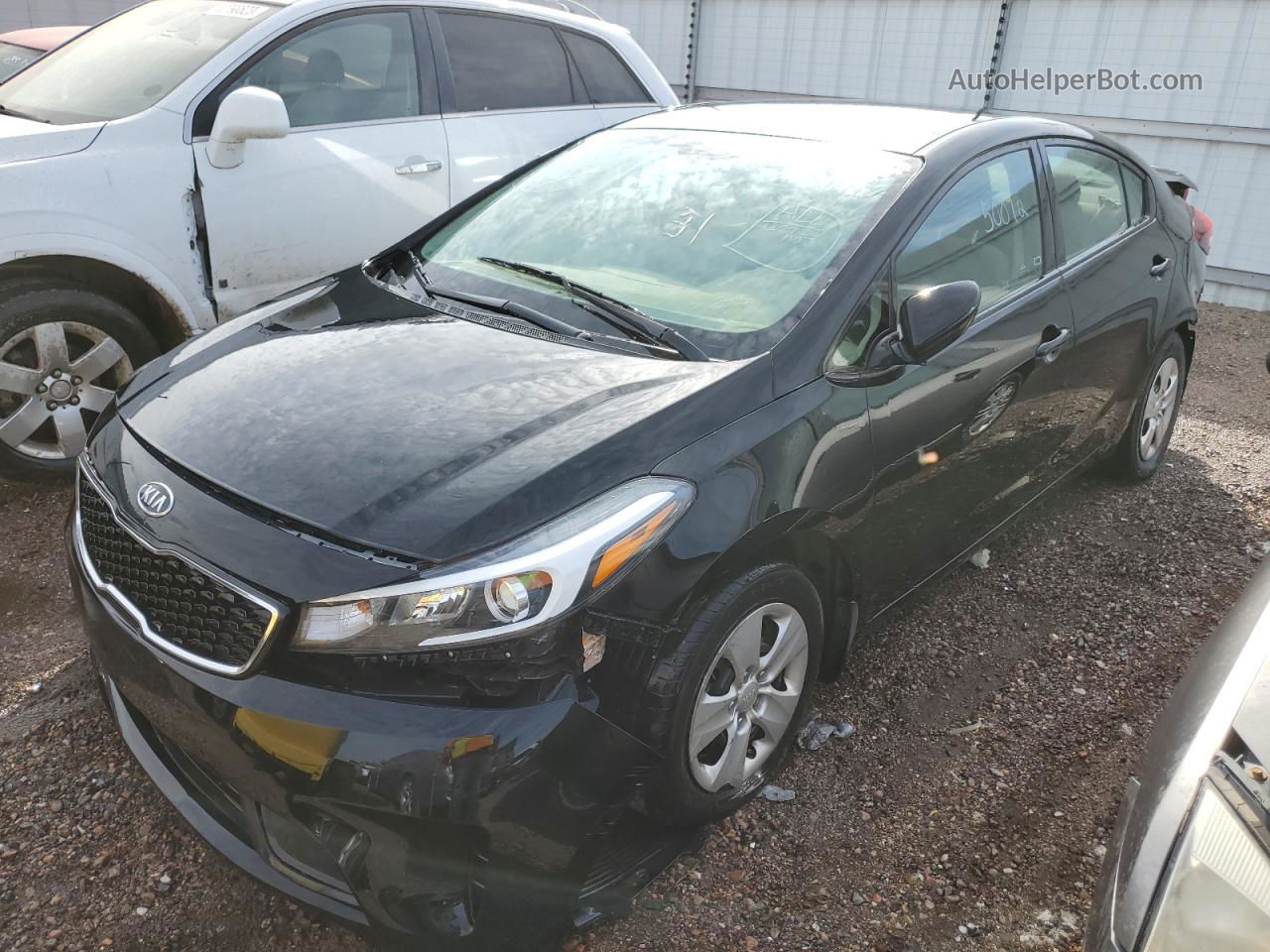 2018 Kia Forte Lx Black vin: 3KPFK4A76JE210182