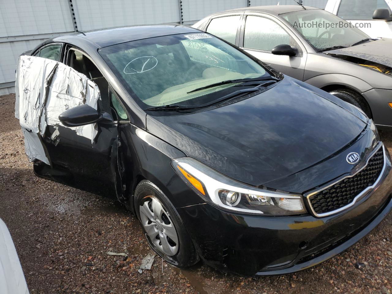 2018 Kia Forte Lx Black vin: 3KPFK4A76JE210182