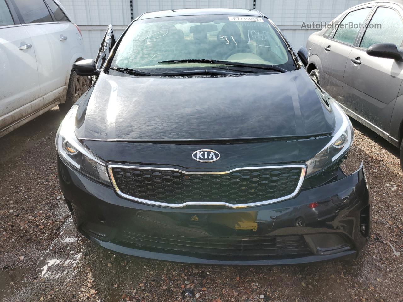 2018 Kia Forte Lx Black vin: 3KPFK4A76JE210182