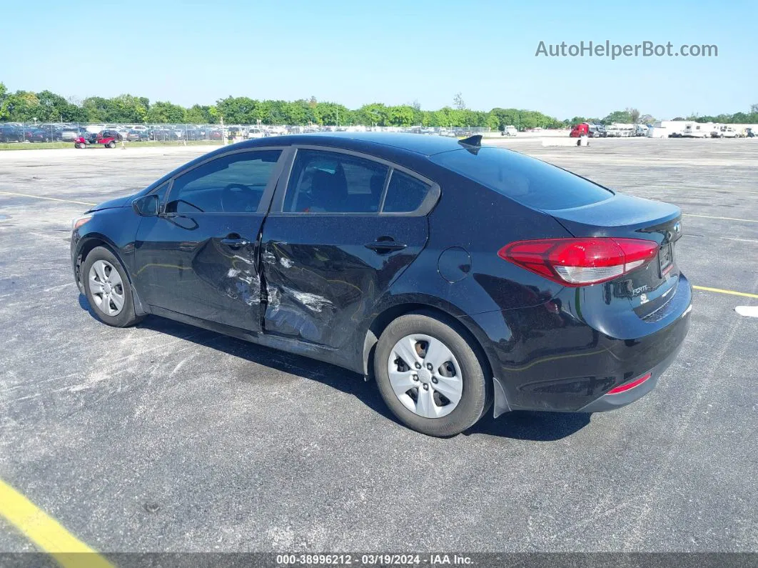 2018 Kia Forte Lx Black vin: 3KPFK4A76JE212871