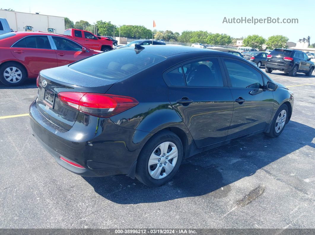 2018 Kia Forte Lx Black vin: 3KPFK4A76JE212871