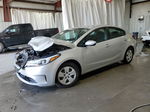 2018 Kia Forte Lx Silver vin: 3KPFK4A76JE214412