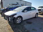 2018 Kia Forte Lx White vin: 3KPFK4A76JE218976