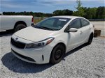 2018 Kia Forte Lx White vin: 3KPFK4A76JE234384