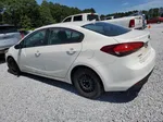 2018 Kia Forte Lx White vin: 3KPFK4A76JE234384