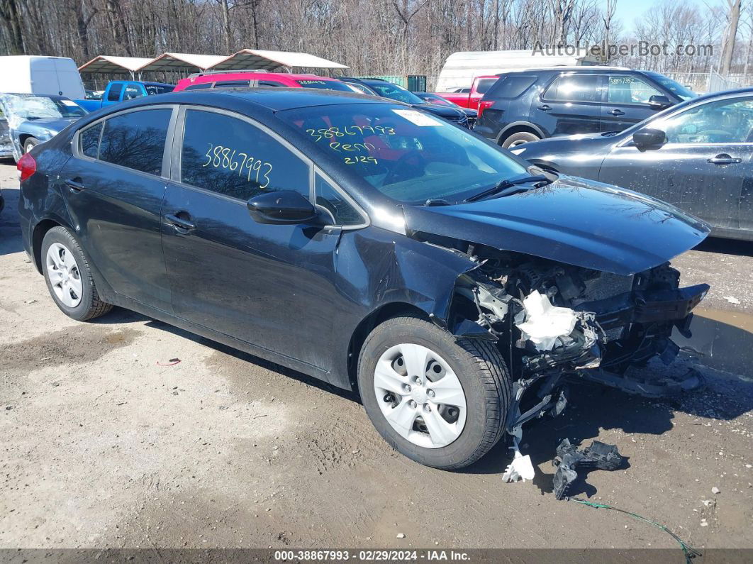 2018 Kia Forte Lx Black vin: 3KPFK4A76JE237608