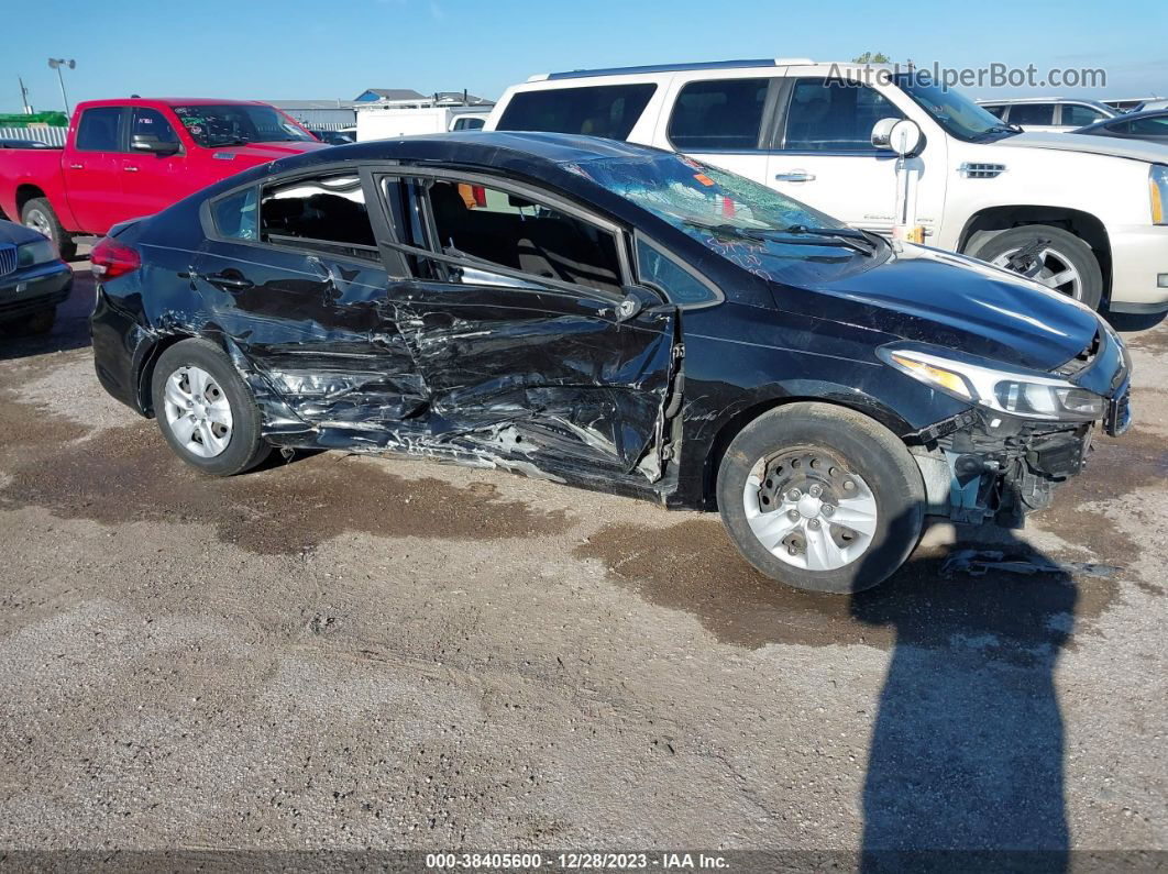 2018 Kia Forte Lx Black vin: 3KPFK4A76JE242890