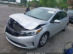 2018 Kia Forte Lx Silver vin: 3KPFK4A76JE246583