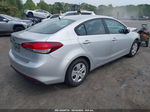 2018 Kia Forte Lx Silver vin: 3KPFK4A76JE246583