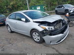 2018 Kia Forte Lx Silver vin: 3KPFK4A76JE246583