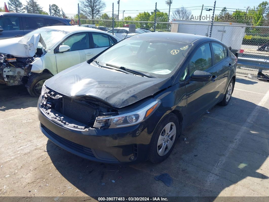 2018 Kia Forte Lx Black vin: 3KPFK4A76JE261147