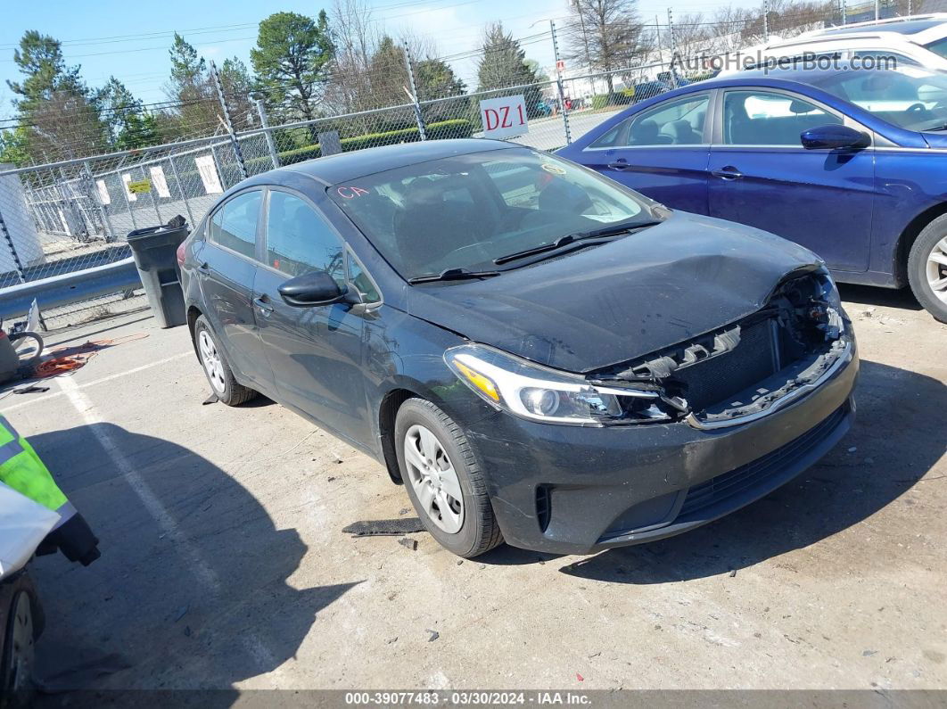 2018 Kia Forte Lx Black vin: 3KPFK4A76JE261147