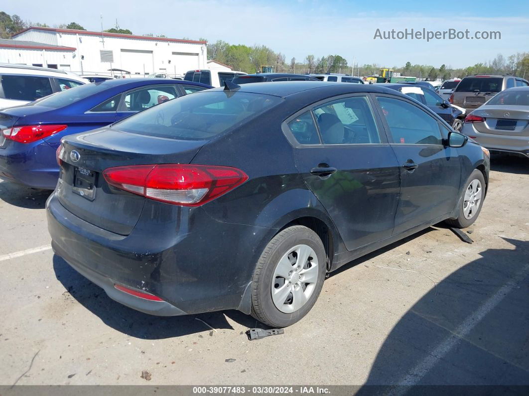 2018 Kia Forte Lx Black vin: 3KPFK4A76JE261147