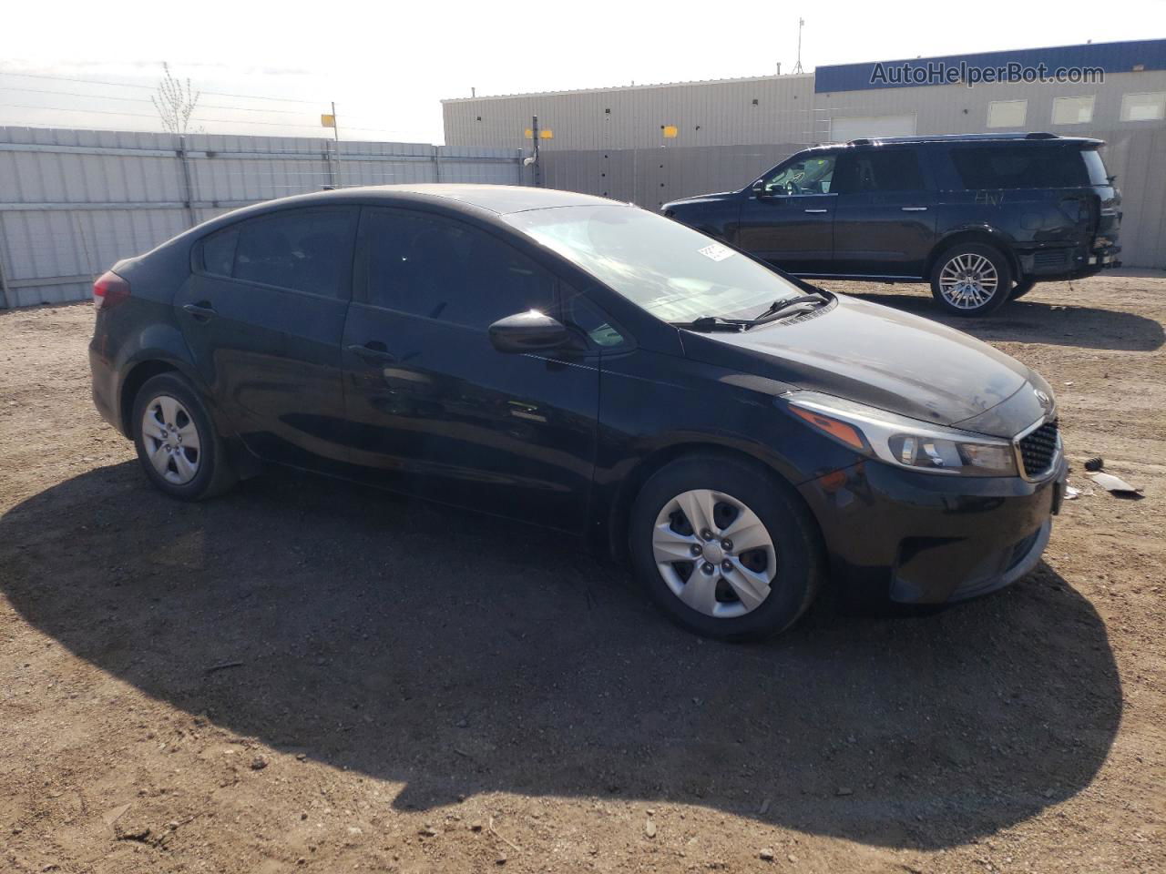 2017 Kia Forte Lx Black vin: 3KPFK4A77HE031658