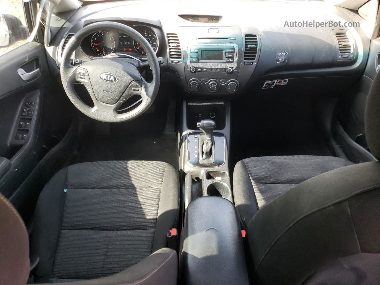 2017 Kia Forte Lx Черный vin: 3KPFK4A77HE031658