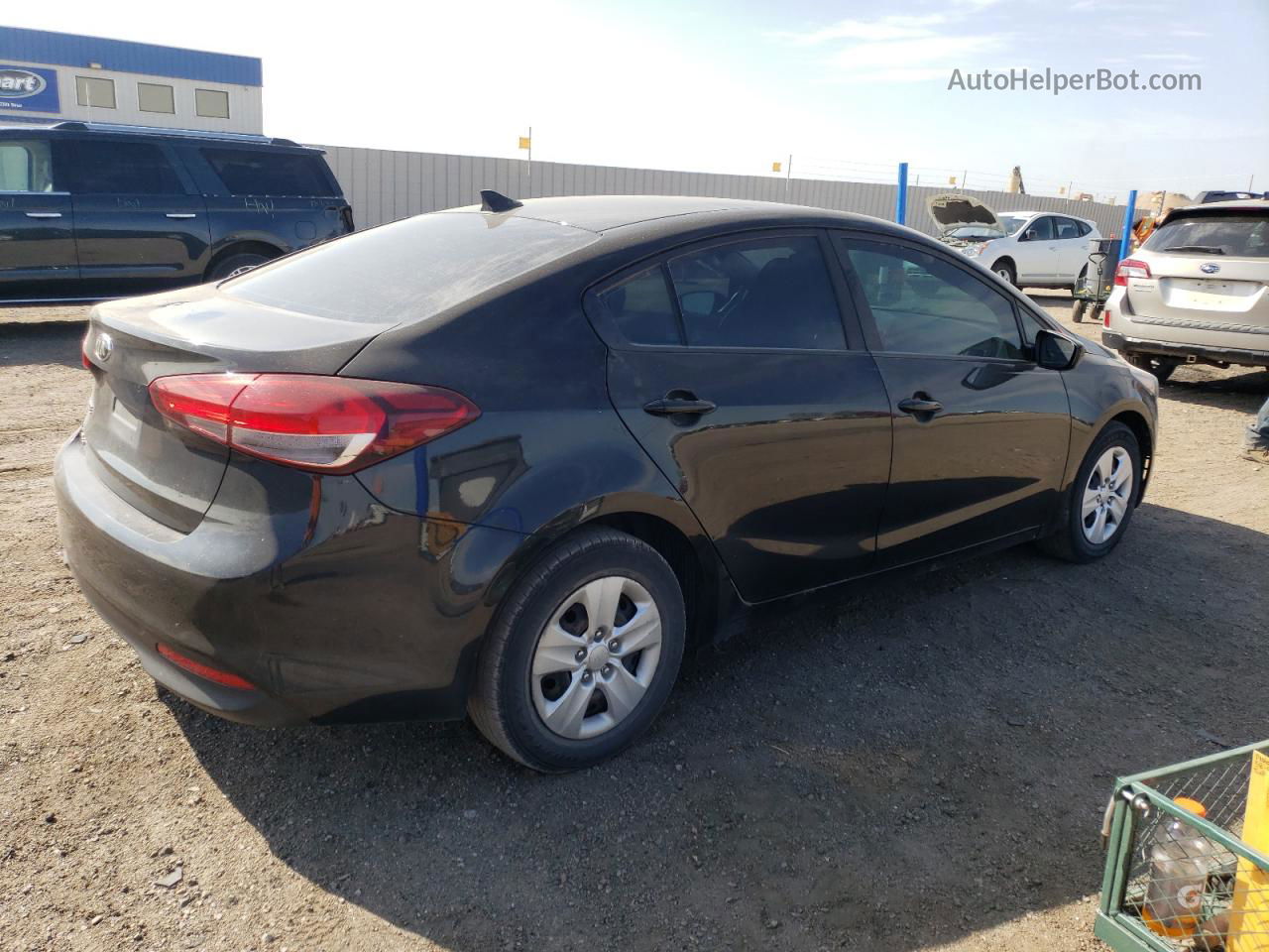 2017 Kia Forte Lx Black vin: 3KPFK4A77HE031658