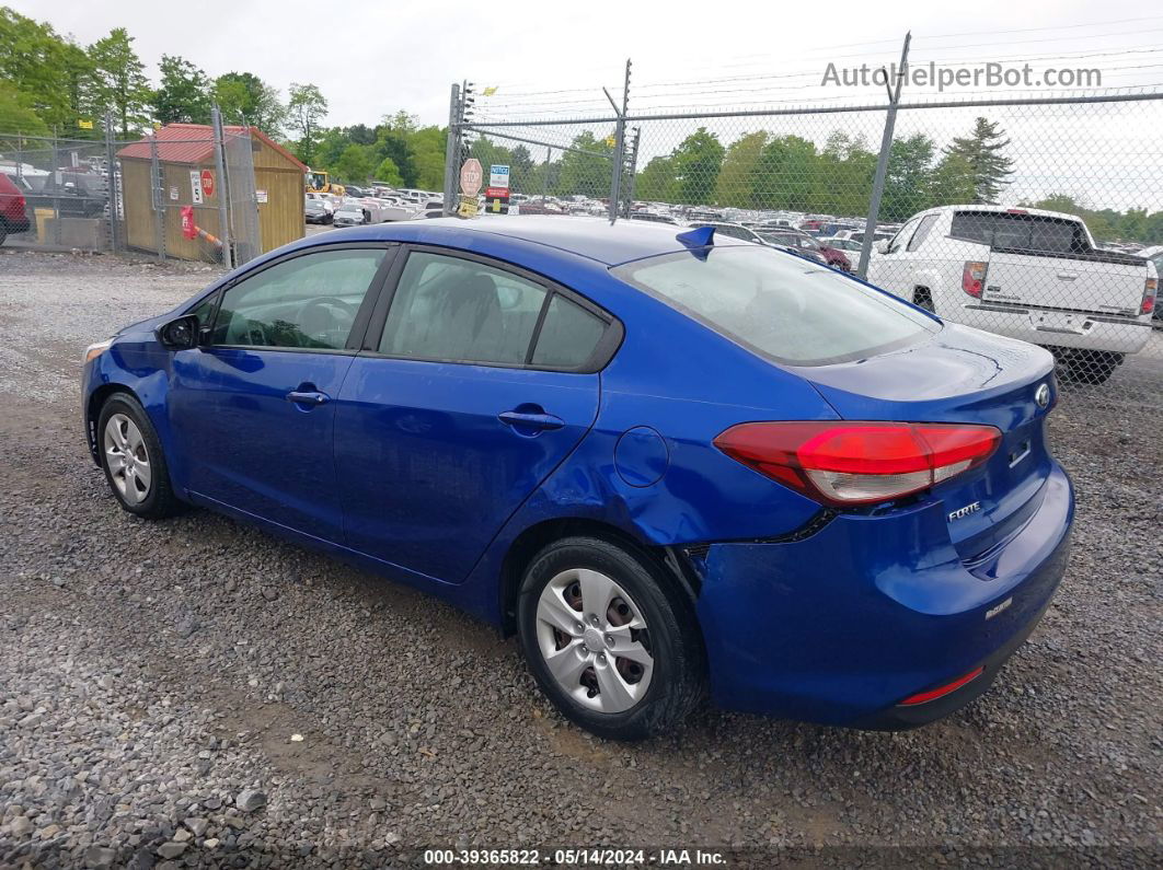 2017 Kia Forte Lx Blue vin: 3KPFK4A77HE044393