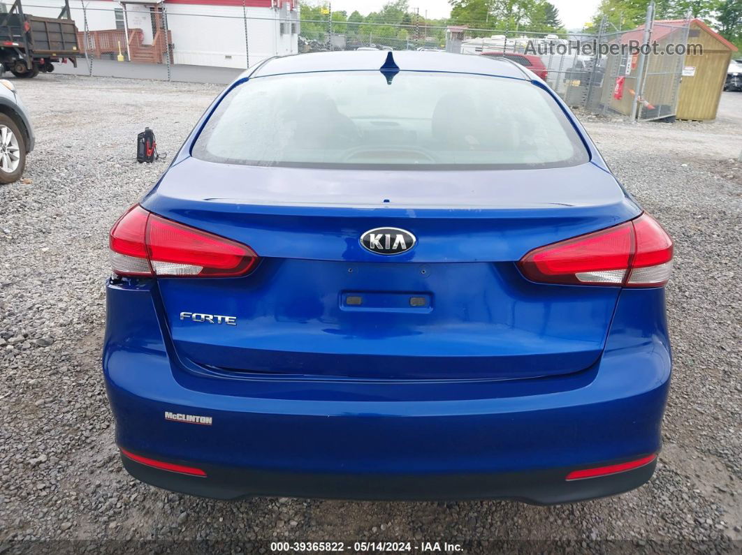 2017 Kia Forte Lx Blue vin: 3KPFK4A77HE044393