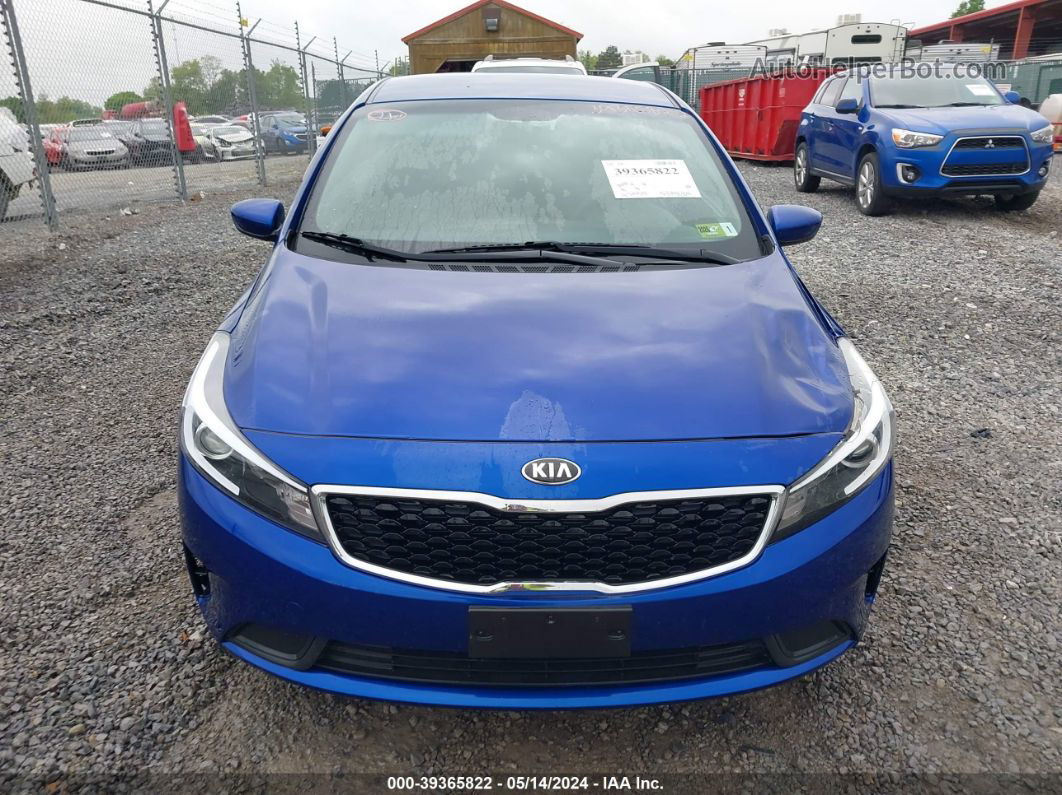 2017 Kia Forte Lx Blue vin: 3KPFK4A77HE044393