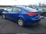 2017 Kia Forte Lx Blue vin: 3KPFK4A77HE044569