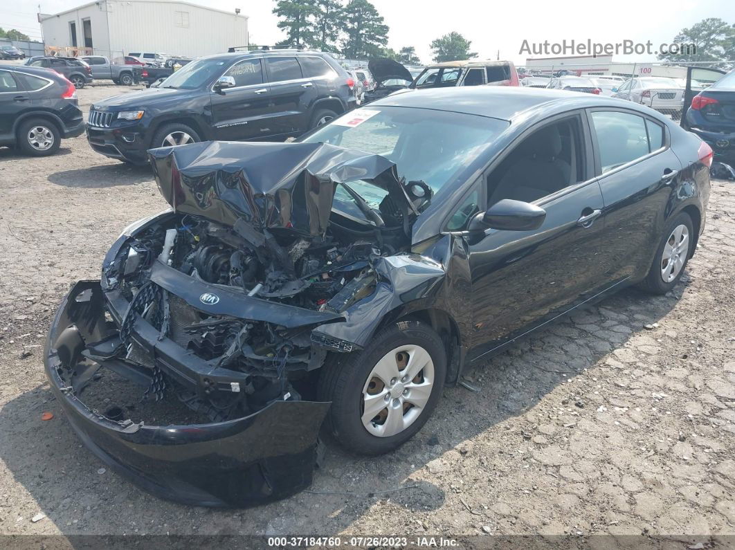 2017 Kia Forte Lx Black vin: 3KPFK4A77HE045981