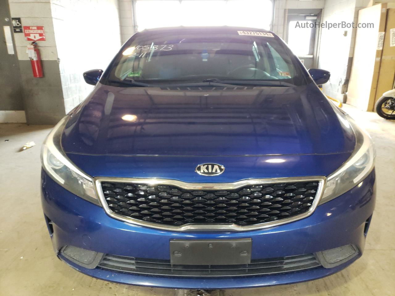 2017 Kia Forte Lx Blue vin: 3KPFK4A77HE060917