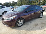 2017 Kia Forte Lx Burgundy vin: 3KPFK4A77HE064532